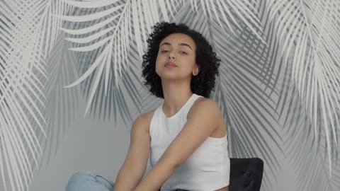 a-woman-posing-for-a-photo-shoot