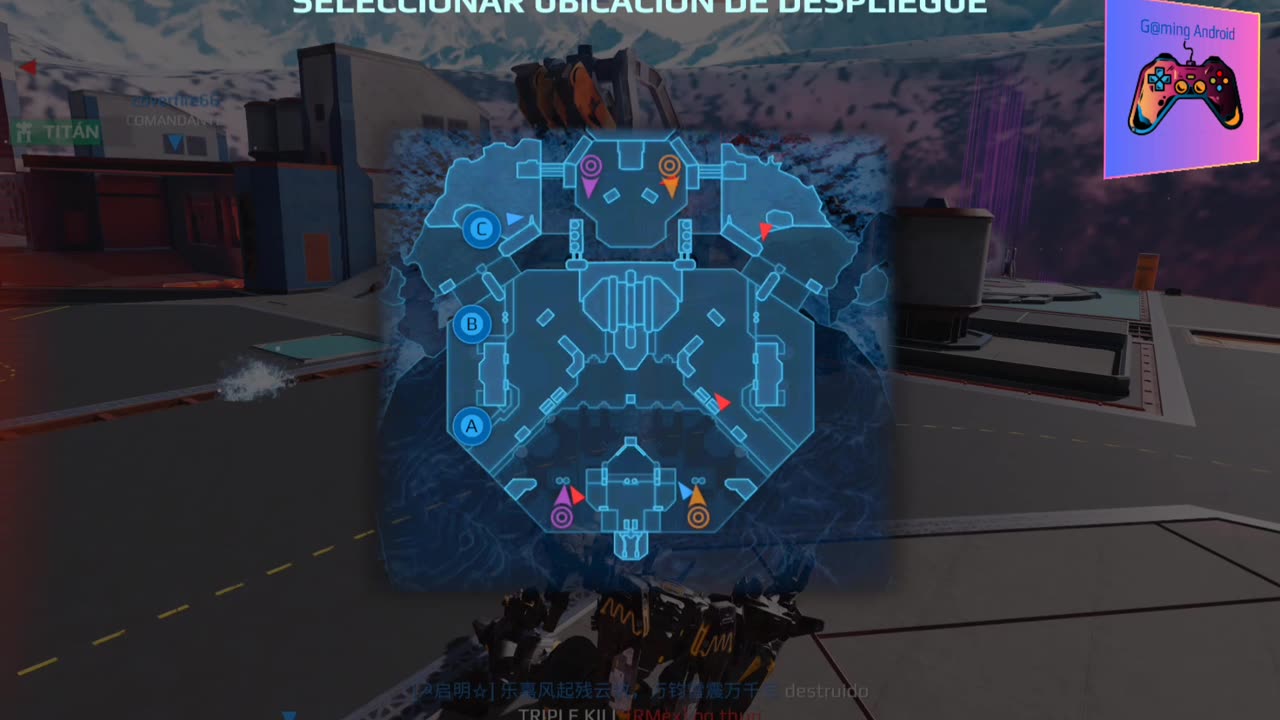 War Robots gameplay de otra partida