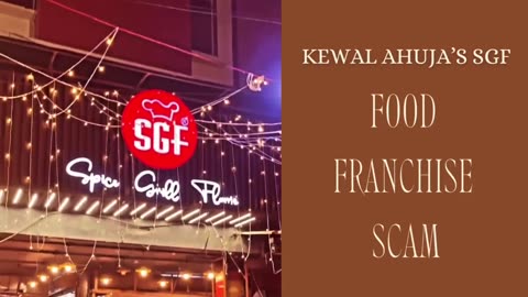 Kewal Ashwani Ahuja of BJP: Food Franchise Scam Exposed with 70% of Outlets Shut Down