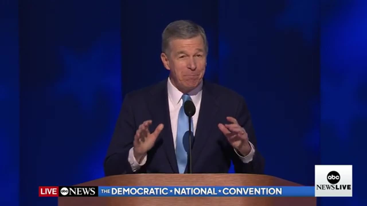 FULL SPEECH_ North Carolina Governor Roy Cooper says Kamala Harris is ‘one hell