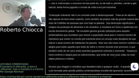 #25 Leituras Comentadas - A bandeira é diferente, a letra é diferente, mas a melodia é a mesma