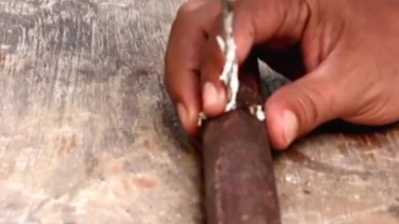 Hand made gun making process