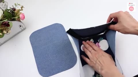 3 CUTE CUT & SEW PURSES FROM OLD CLOTHES UDEAS TUTORIALS Handmade Part 2