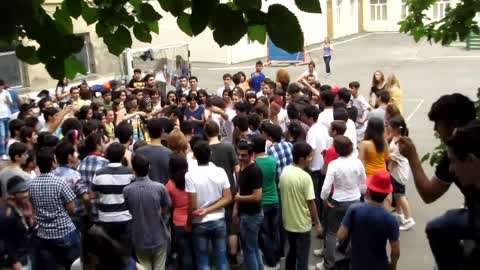 Flashmob Aze, Baku-Malta mix 2012