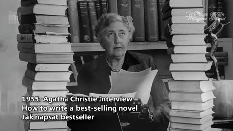 Agatha Christie Interviews • 1955 & 1960