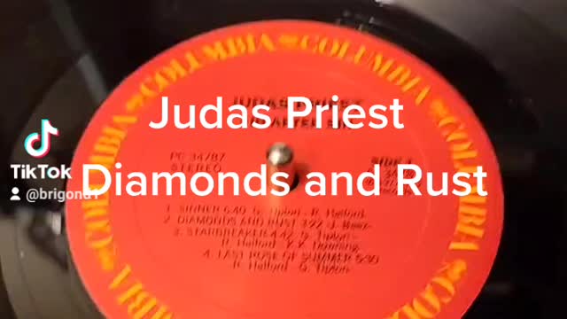 Judas Priest old record