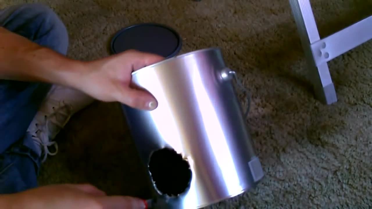 FIRE STOVE Homemade TIN CAN Rocket Stove