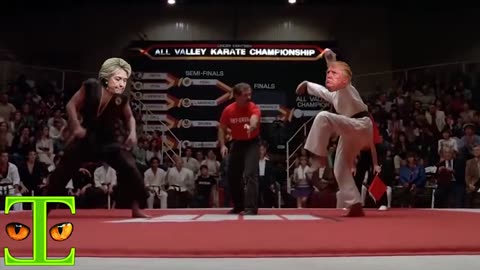 The Karate Kid - Donald Trump vs Hillary Clinton