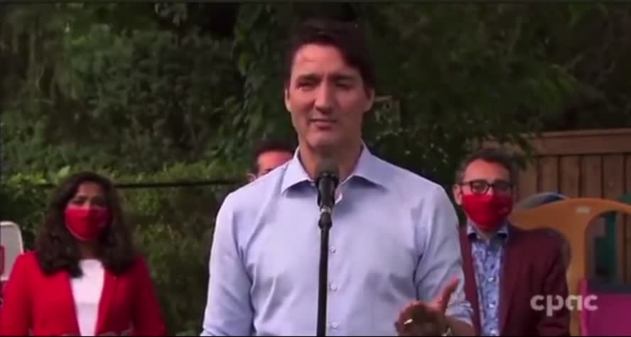 Canadian Prime Minister Justin Trudeau Embarrassing Blooper On TV