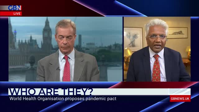 World Health Organization 'followed Chinese narrative' over pandemic, professor tells Nigel Farage