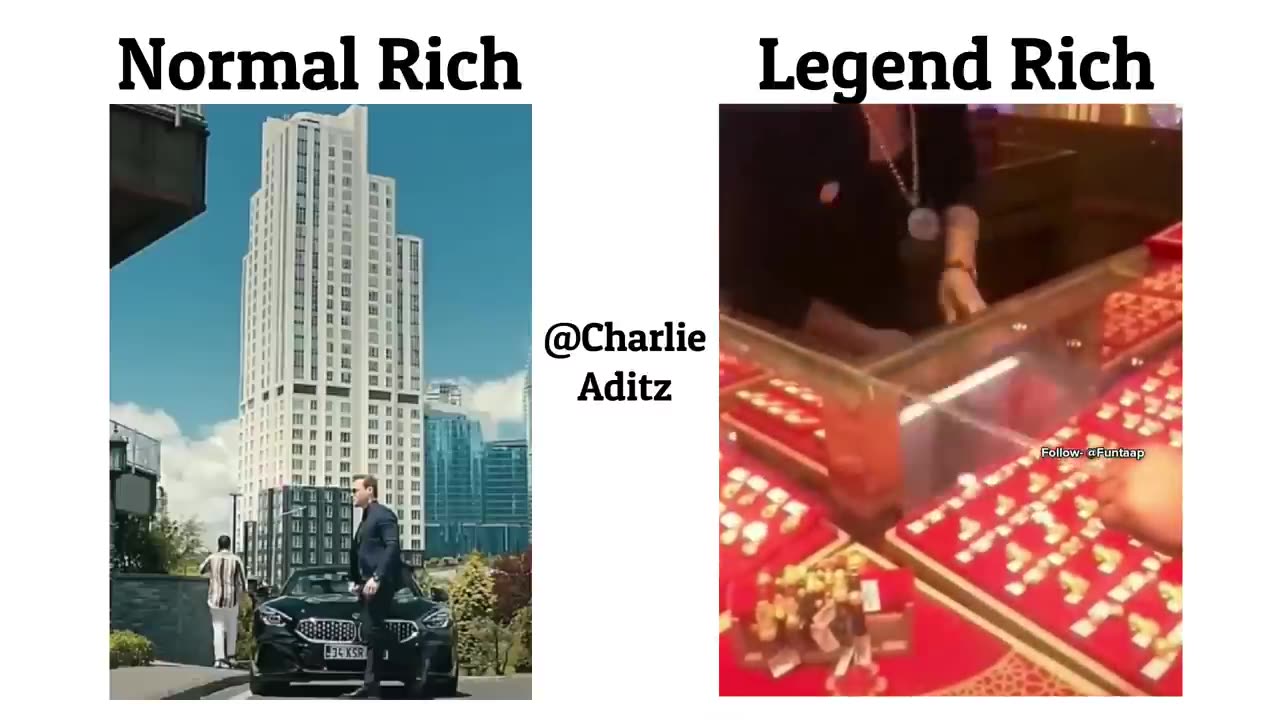 Normal rich vs ultra 🤑🤑🤑🤑