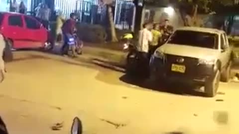 Agresión a policías