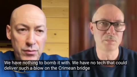 Footage flashed on Ukrainian media. Can we bomb the Crimean bridge?