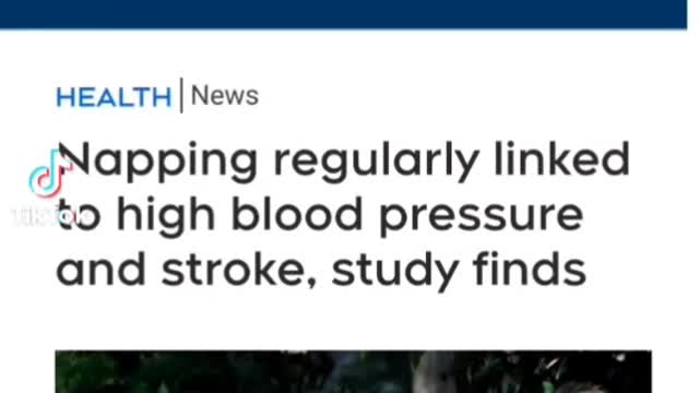 🛌🥱WARNING🚨🚨🚨: STOP TAKING NAPS YOU MIGHT GET A STROKE OR EVEN WORSE!