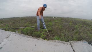 Massive Rattlesnake with Venomous Bite