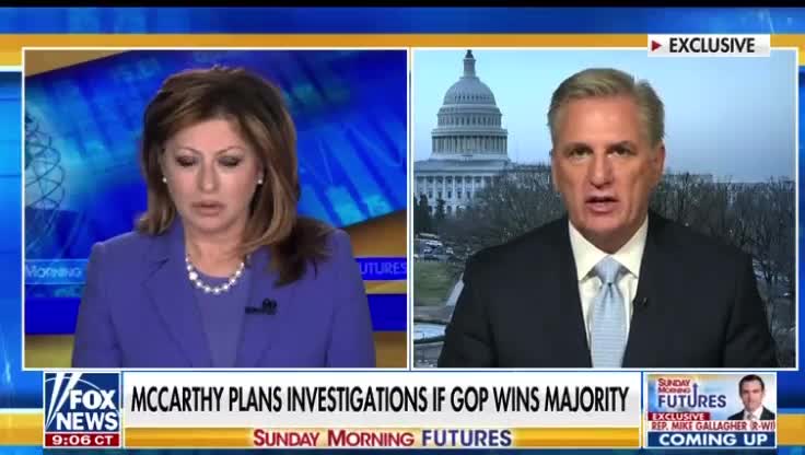 McCarthy Lays Out Short-List of Investigations to Expect from GOP-Controlled House