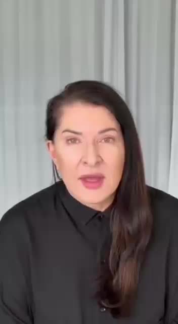 Marina Abramovic the Luciferian “artist” calls for a common cause against Russia