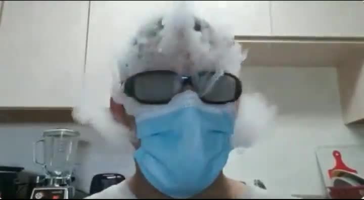 Face mask smoke test