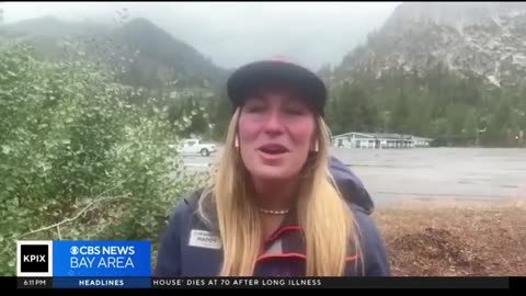 CALIFORNIA HIGH SIERRA'S Rare summer snow dusts the High Sierra