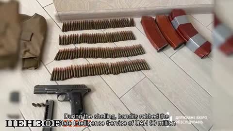 During the shelling, bandits robbed the State Intelligence Service of UAH 90 million