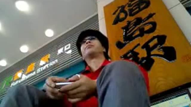 福島県福島市駅前ライブ。ともぞう