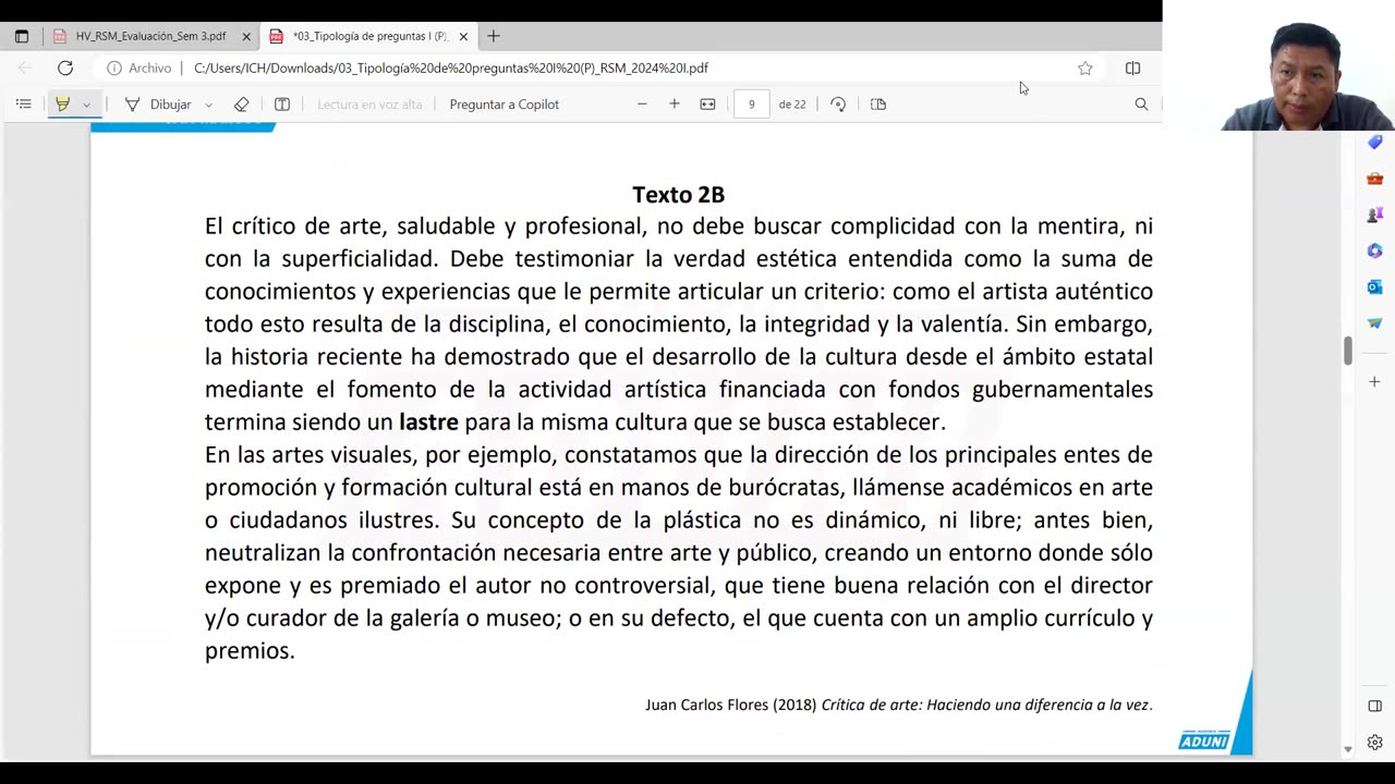 REPASO ADUNI 2024 | Semana 03 | Geografía | RV | Economía