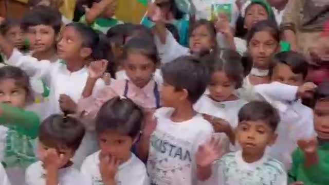 Amazing Grace Christian School children loving God and country. 8/16/22