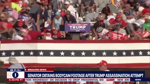 BREAKING: Trump rally shooter bodycam released after assassination attempt
