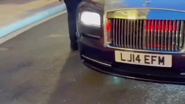 Limousine party in front of the casino
