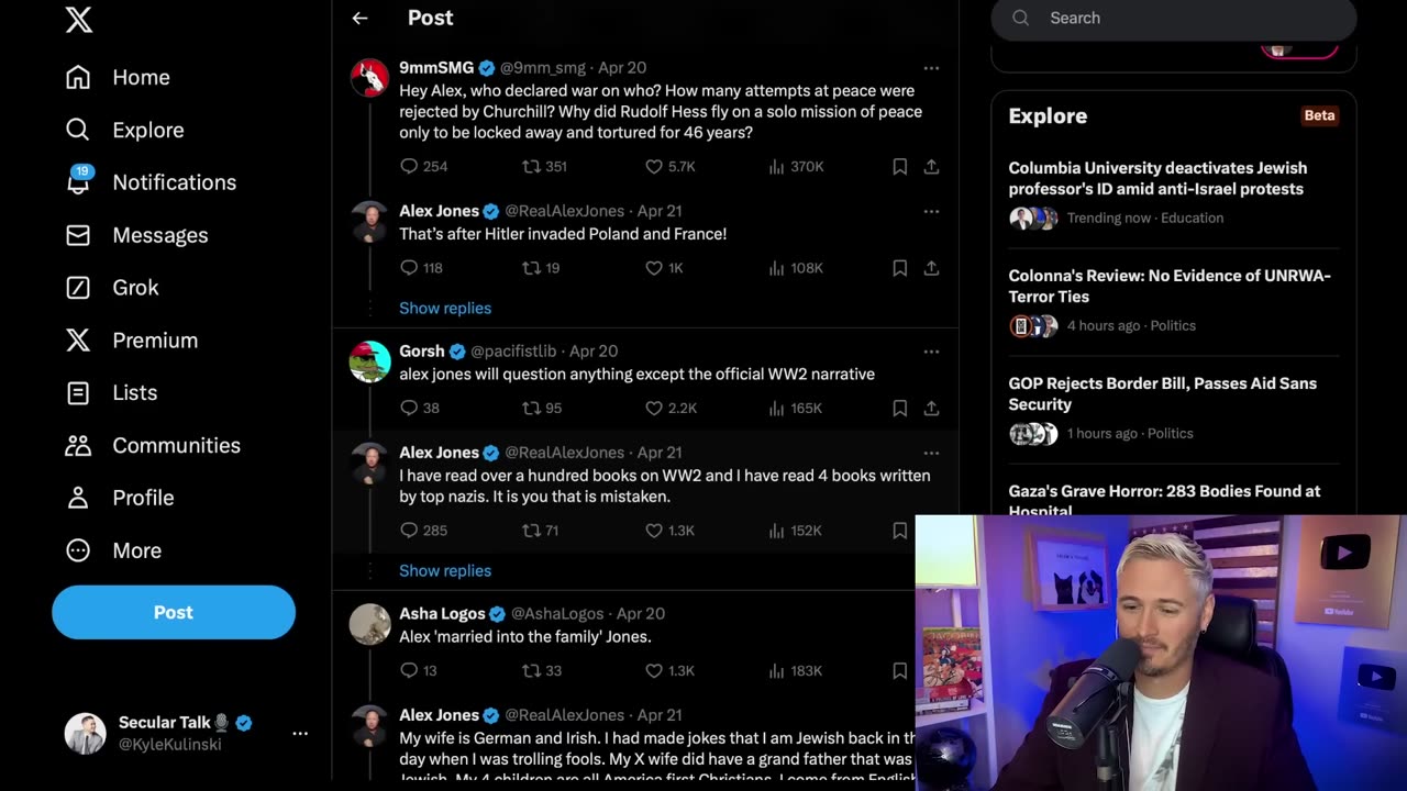 Alex Jones Fans TURN On Him For SHOCKING Reason _ The Kyle Kulinski Show