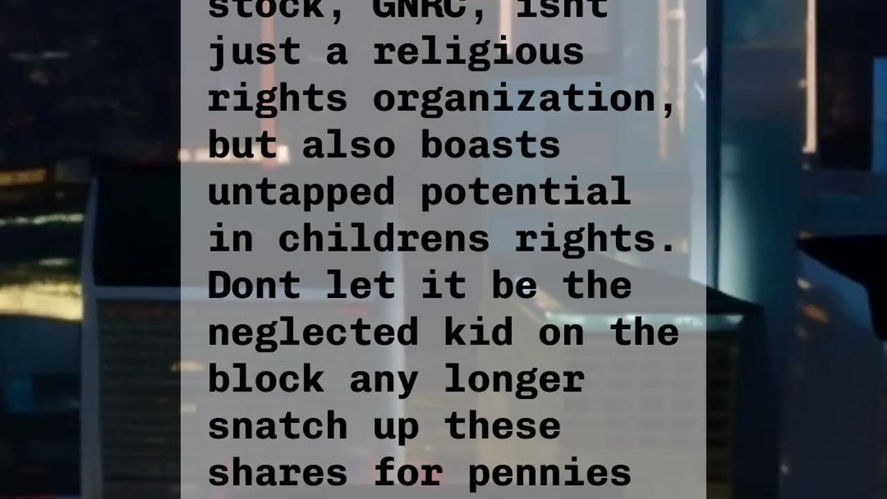 🚨 $GNRC 🚨 Why is $GNRC trending today? 🤔