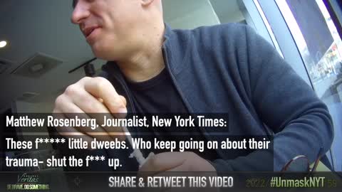 Project Veritas - Jan 6th NYT Reporter