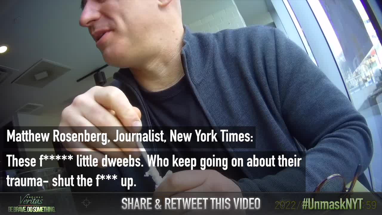 Project Veritas - Jan 6th NYT Reporter