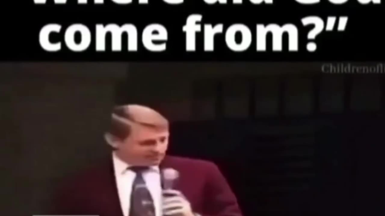 Where did God come from.