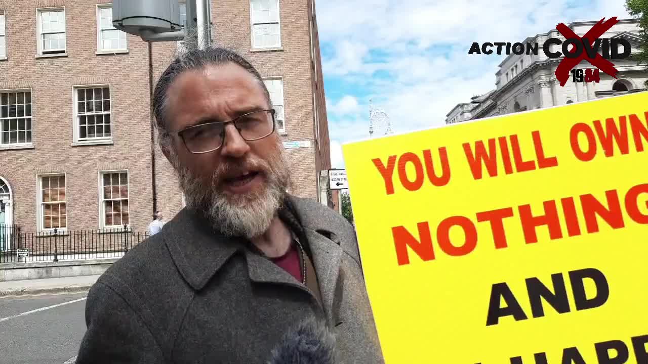 DaraO'Flaherty, Hold the Line , Dublin Leinster House - 26 May 2022