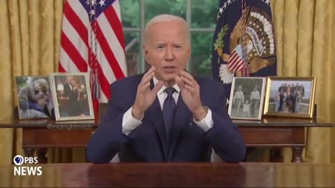 biden's Last Message Before Leaving