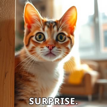 Cats and Toddlers Play Peek-a-Boo