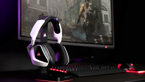 Corsair void elite RGB gaming headset mic test