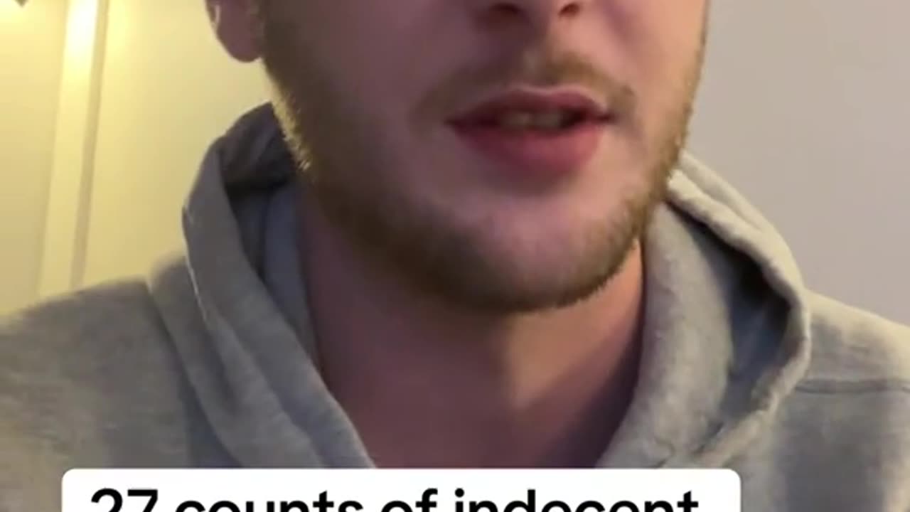 27 counts of indecent exposure just for my feet being visible on live