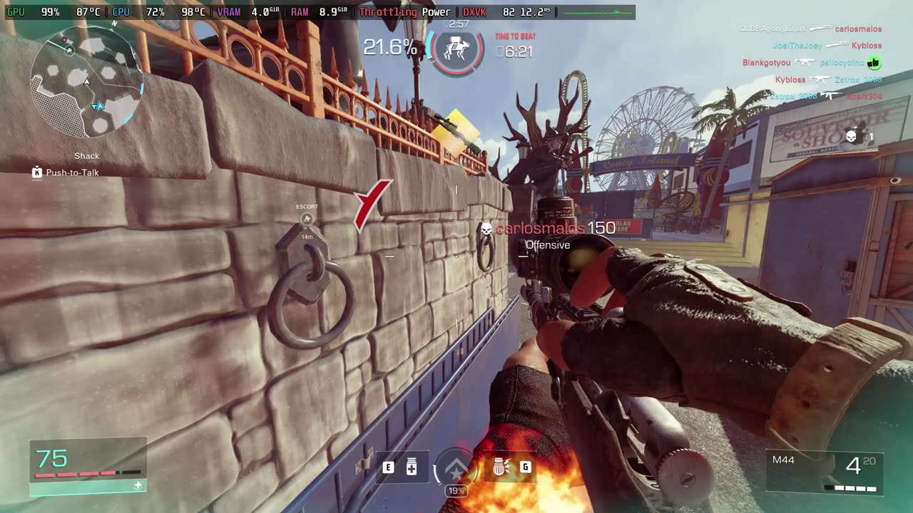 XDefiant - Almost best clip with sniper - Linux gaming