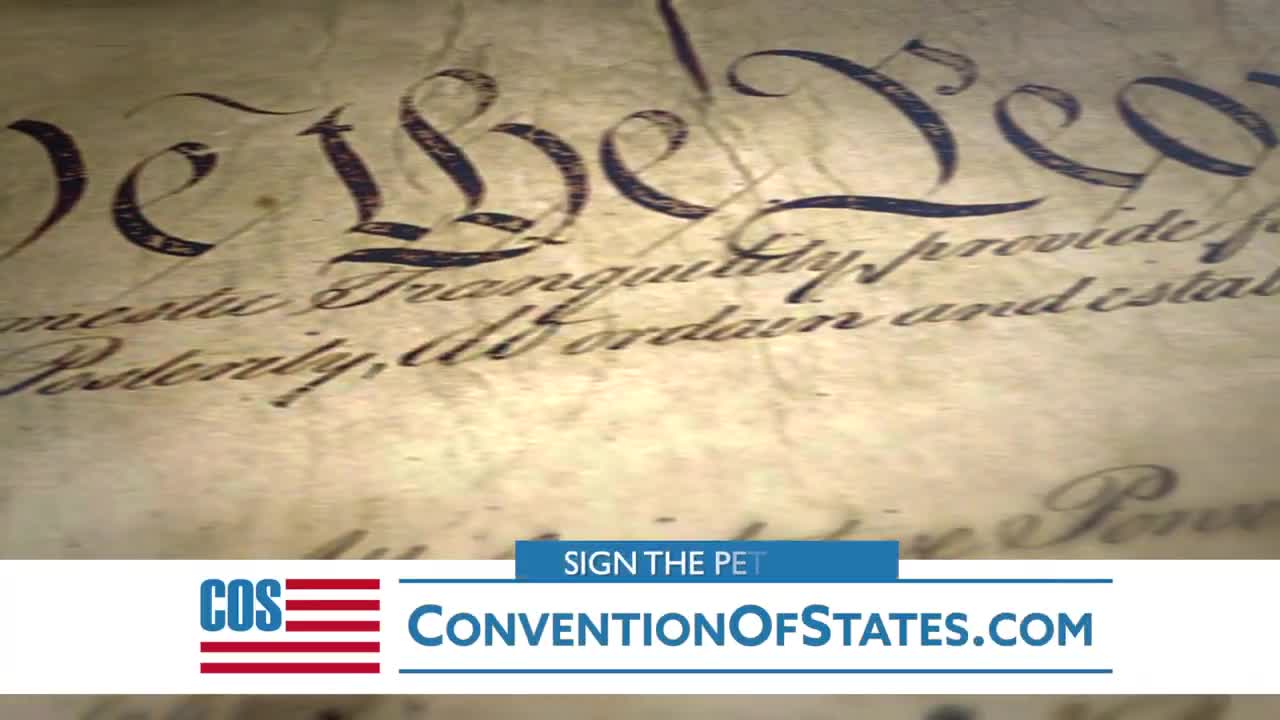 Convention of States 60-Second TV Ad "The Plan"