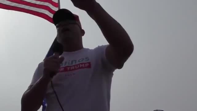 Tito Ortiz SLAMS Joe Rogan at Pro Trump rally - HIGHLIGHTS!