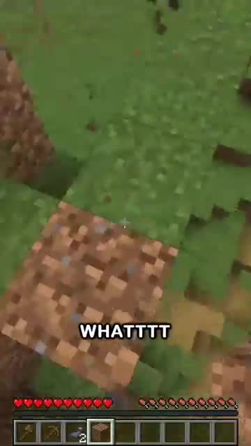 "minecraft, but if i touch grass..."