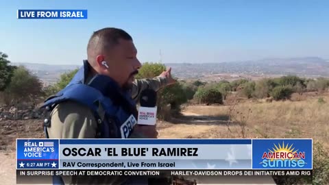 Oscar "El Blue" Ramirez Risks His Life Reporting From Israel