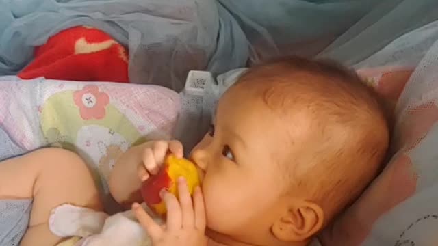 Baby drinking