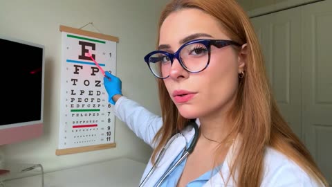 ASMR The Most DETAILED Cranial Nerve Exam Roleplay 👩‍⚕️ Doctor Exam, Ear, Eye & Hearing Test