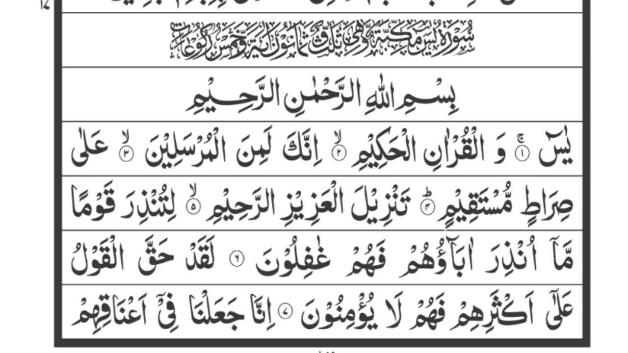 Surah Yaseen || Beautiful voice Recitation|| Emotional Quran Recitation