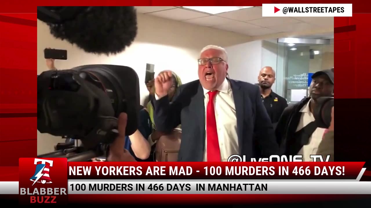 New Yorkers Are Mad - 100 Murders In 466 Days!