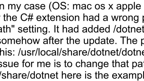 MicrosoftCodeAnalysisLanguageServer client Couldn39t connect to server Source C Extension