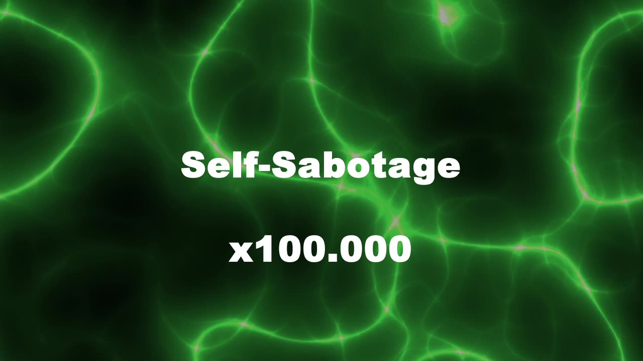 Amplified Reiki [AR] for Self Sabotage - 100000x Stronger Energy